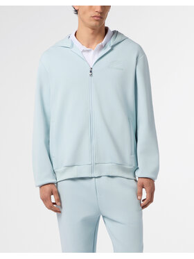 Plein Sport Plein Sport Mikina 29087 Modrá Athletic Fit
