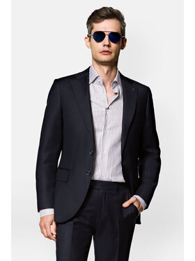 Lancerto Lancerto Garnitur Albany GA073122000014 Granatowy Regular Fit