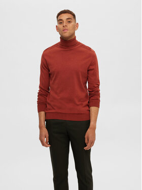 Selected Homme Selected Homme Golfas 16074684 Oranžinė Regular Fit