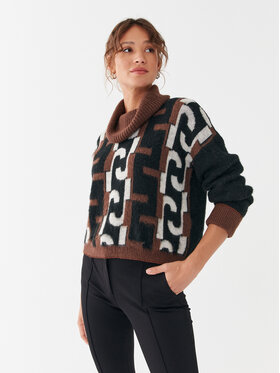 Liu Jo Liu Jo Rollkragenpullover CF3333 MAG94 Bunt Relaxed Fit