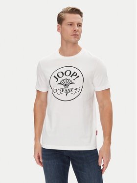 JOOP! Jeans JOOP! Jeans T-Shirt 15 JJJ-30Aleko 30045679 Biały Modern Fit