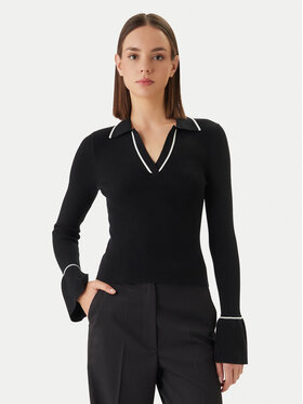 HUGO HUGO Sveter Samur 50554077 Čierna Slim Fit