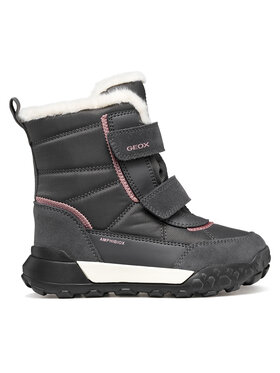 Geox Geox Μπότες Χιονιού J Trekkyup Girl B Abx J46M7E 08V22 C1377 D Σκούρο γκρι