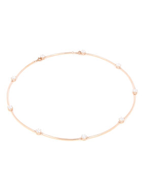 Swarovski Swarovski Ogrlica Constella 5609710 Ružičasto zlato