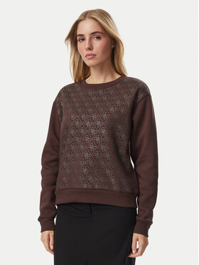 Guess Guess Felpa W6BQ14 K6060 Marrone Reglan Fit