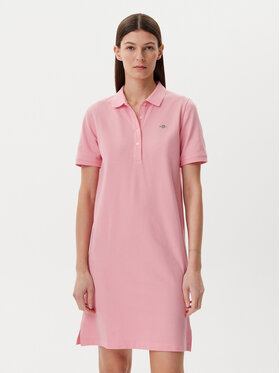 Gant Gant Rochie de zi Shield 4201529 Roz Regular Fit