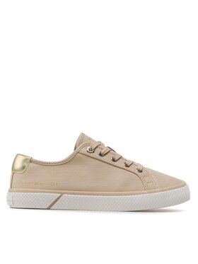 Tommy Hilfiger Tommy Hilfiger Tenisky Lace Up Vulc Sneaker FW0FW06957 Béžová