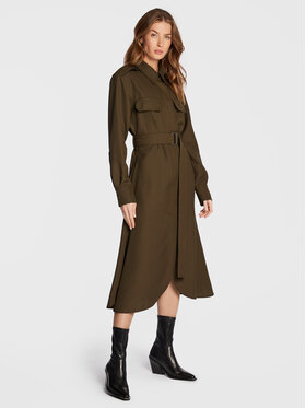 Victoria Victoria Beckham Victoria Victoria Beckham Pluusikleit 1322WDR003876B Khakivärviline Regular Fit