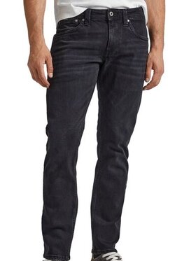 Pepe Jeans Pepe Jeans Bavlnené nohavice PM206318XV14 000 Čierna Regular Fit