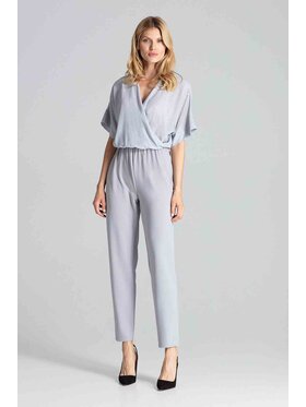FIGL FIGLFIGL Jumpsuit M684 Grigio Regular Fit