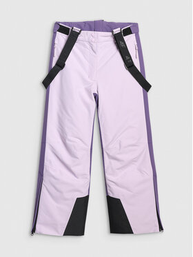 4F 4F Spodnie snowboardowe SKI CLASSIC Fioletowy Regular Fit
