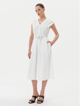 MICHAEL Michael Kors MICHAEL Michael Kors Rochie de zi MS5830KF4C Alb Regular Fit