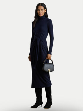 LAUREN RALPH LAUREN LAUREN RALPH LAUREN Kötött ruha 200980028001 Sötétkék Slim Fit