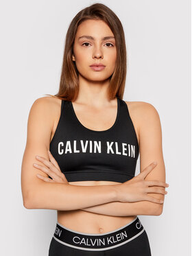 Calvin Klein Performance Calvin Klein Performance Sportovní podprsenka Medium Support 00GWF0K157 Černá