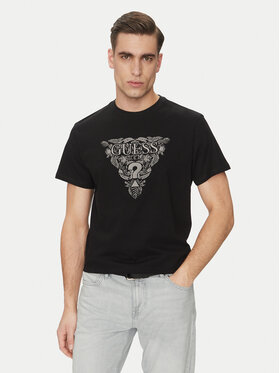 Guess Guess Тишърт M5GI16 K8FQ4 Черен Regular Fit