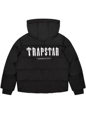 Trapstar Trapstar Kurtka zimowa Decoded Hooded Puffer – 2.0 Black 2023 Czarny Regular Fit