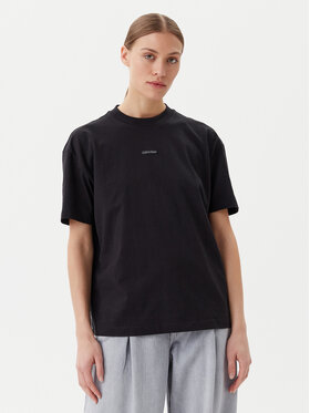 Calvin Klein Jeans Calvin Klein Jeans T-shirt Placed Institutional J20J225539 Nero Relaxed Fit