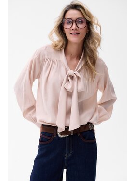 blue shadow blue shadow Bluzka Lea Écru Regular Fit