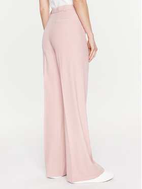 Red Valentino Hlače 1R0RBG00 Ružičasta Wide Leg