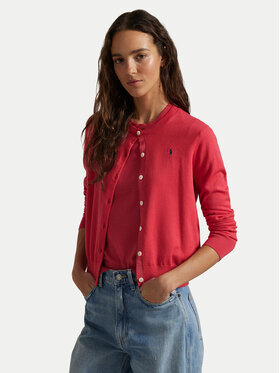 Polo Ralph Lauren Polo Ralph Lauren Kardigan 211891672024 Czerwony Regular Fit