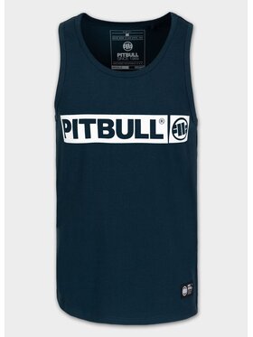 PITBULL PITBULL Tank top Tank Top Slim Fit Hilltop L Niebieski Regular Fit