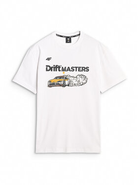 4F 4F T-Shirt TEAMWEAR Biały Regular Fit