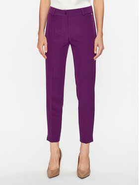 Maryley Maryley Hlače 23IB52Z/41RA Ljubičasta Regular Fit