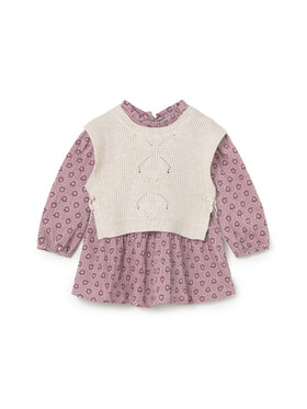 Mayoral Mayoral Set Pullover und Kleid 2913 Rosa Regular Fit