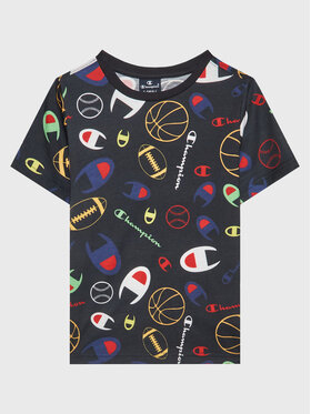 Champion Champion T-Shirt 306131 Granatowy Regular Fit