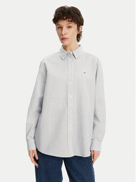 Tommy Jeans Tommy Jeans Košile DW0DW20292 Modrá Relaxed Fit
