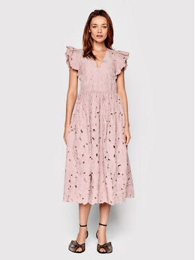 Red Valentino Red Valentino Kokteilinė suknelė XR3VA21B Rožinė Regular Fit