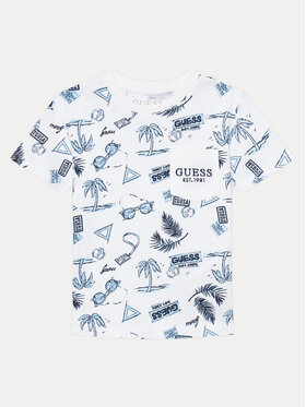 Guess Guess T-shirt N5GI02 K8HM4 Multicolore Regular Fit