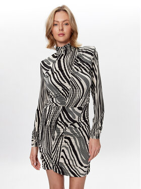 Gestuz Gestuz Kokteilinė suknelė Oda 10906613 Juoda Slim Fit
