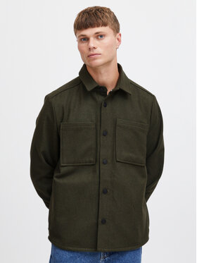 Solid Solid Демісезонна куртка 21105675 Зелений Regular Fit
