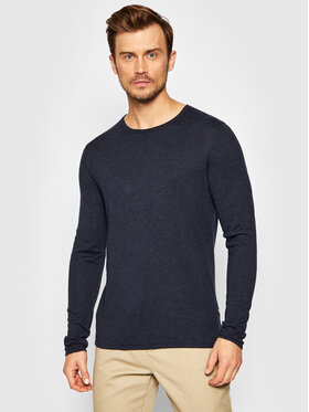 Selected Homme Selected Homme Pullover Rome 16079774 Dunkelblau Regular Fit