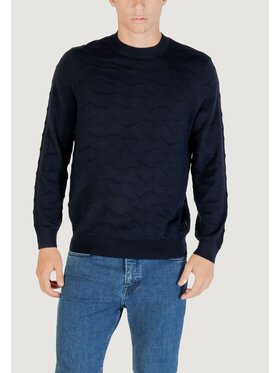 Armani Exchange Armani Exchange Maglione PULLOVER Blu Over Fit