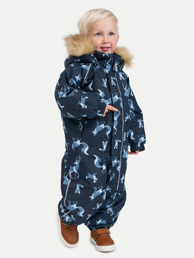 Reima Reima Overall de iarnă Lappi 5100129C Bleumarin Regular Fit