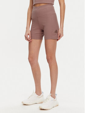 adidas adidas Kolarki ALL SZN Rib JJ1232 Różowy Slim Fit