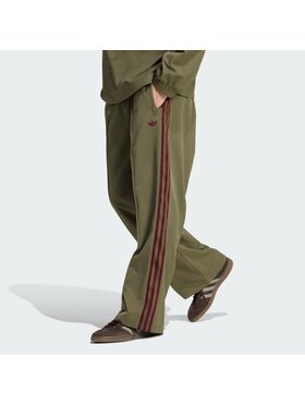 adidas adidas Spodnie materiałowe 161544 Zielony Oversize