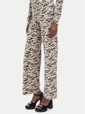 Juicy Couture Juicy Couture Spodnie dresowe JCDBJ126962A Beżowy Regular Fit