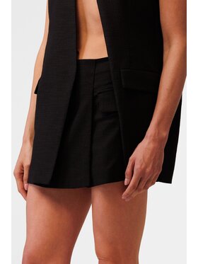 LE POSSÉ LE POSSÉ Minigonna SS Nero Slim Fit