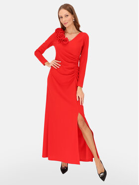 L’AF L’AF Sukienka wieczorowa Mara Czerwony Regular Fit