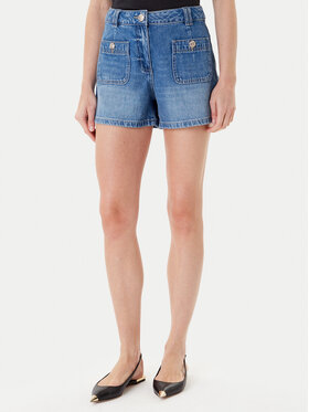Morgan Morgan Szorty jeansowe 251-SHAMIZ Niebieski Slim Fit