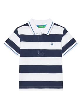 United Colors Of Benetton United Colors Of Benetton Поло 39QAG300V Cиній Regular Fit
