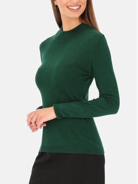 Potis & Verso Potis & Verso Sweter Ugo Zielony Slim Fit