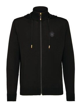Billionaire Billionaire Bluza 17961 Czarny Regular Fit