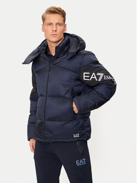 EA7 Emporio Armani EA7 Emporio Armani Daunenjacke 6DPB33 PNEOZ 1562 Dunkelblau Regular Fit