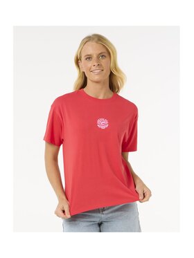 Rip Curl Rip Curl T-Shirt Icons Of Surf Relaxed Tee Czerwony Relaxed Fit