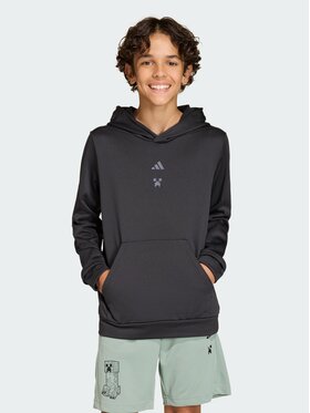 adidas adidas Bluza Minecraft Czarny Regular Fit