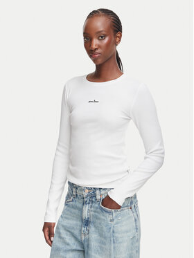 Guess Jeans Guess Jeans Särkpluus W6YP14 K3821 Valge Slim Fit